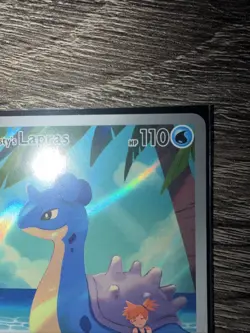 Pokemon TCG Misty's Lapras Destined Rivals 194/182 Illustration Rare - Image 2
