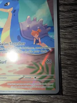 Pokemon TCG Misty's Lapras Destined Rivals 194/182 Illustration Rare - Image 5