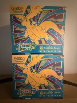 Pokemon: Ascended Heroes Pokemon Center Elite Trainer Box ETB NEW FACTORY SEALED - Image 1