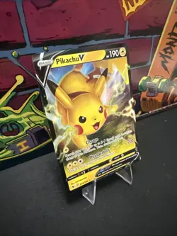 Pokemon TCG SWSH04: Vivid Voltage Pikachu v Card 043/185 Ultra - Image 2