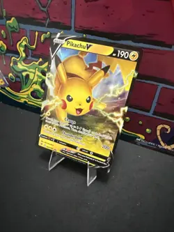 Pokemon TCG SWSH04: Vivid Voltage Pikachu v Card 043/185 Ultra - Image 3