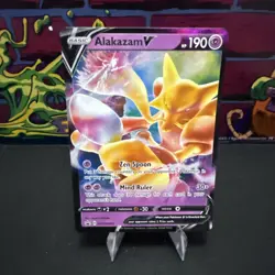 Alakazam V SWSH083 (NM) - SWSH Black Star Promo - Pokemon TCG - Image 1
