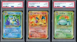 2023 Pokemon Blastoise Charizard Venusaur Classic Collection Japanese 003 PSA 10 - Image 1