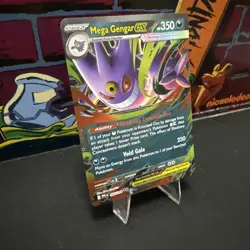 Mega Gengar ex Phantasmal Flames Holo Pokemon TCG 056/094 Ultra Rare - Image 2