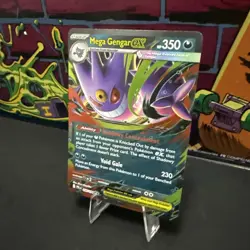 Mega Gengar ex Phantasmal Flames Holo Pokemon TCG 056/094 Ultra Rare - Image 3