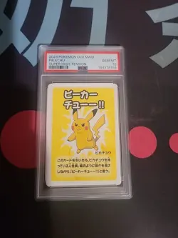 2023 POKEMON OLD MAID SUPER HIGH TENSION PIKACHU PSA 10 - Image 1