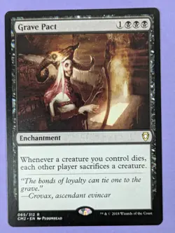 MTG Magic: Commander Anthology Volume II: Grave Pact #065/312 Rare - NM - Image 1
