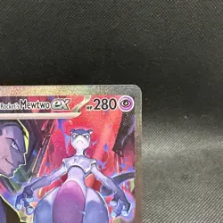 Pokemon TCG Team Rockets Mewtwo EX 231/182 Full Art Destined Rivals English - Image 3