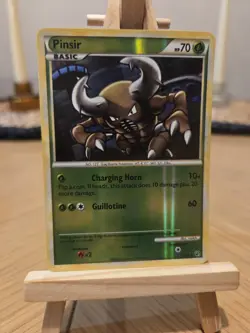 Pokemon - Pinsir 32/90 - Reverse Holo - HGSS Undaunted - LP - Image 1
