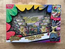 Pokemon TCG Ascended Heroes: Mega Lucario Premium Poster Collection IN HAND ✅ - Image 1