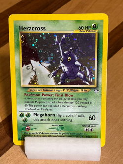 Heracross #6 Spiral - Neo Genesis 2000 Pokemon - 6/111 Unlimited Holo Rare - Image 5