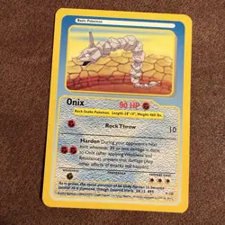 Onix #H08 Pokemon Funskool Near Mint or Better RARE 2004 TCG India - Image 1