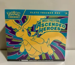 Pokemon Mega Evolution - Ascended Heroes Sealed Elite Trainer Box ETB - Image 1