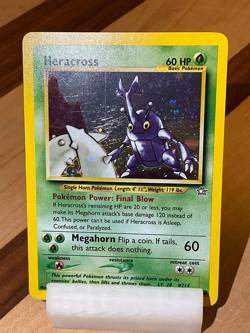 Heracross #6 - Neo Genesis 2000 Pokemon - 6/111 Unlimited Holo Rare - Image 3