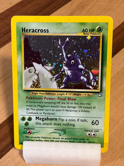 Heracross #6 - Neo Genesis 2000 Pokemon - 6/111 Unlimited Holo Rare - Image 4