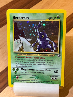 Heracross #6 - Neo Genesis 2000 Pokemon - 6/111 Unlimited Holo Rare - Image 5