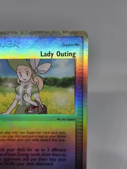 Pokemon TCG Lady Outing EX Ruby & Sapphire Reverse Holo! WOTC Vintage 2003 - Image 3