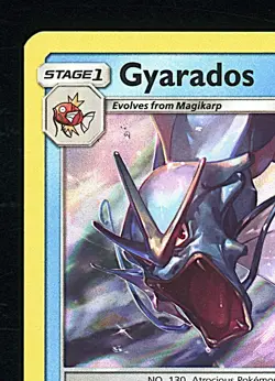 GYARADOS 2017 Pokemon Burning Shadows Holo #33 - NM - Image 3