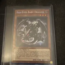 Konami Red-Eyes Baby Dragon Secret Rare Holo Yu-Gi-Oh! LDS1-EN010 Limited Ed Se… - Image 1