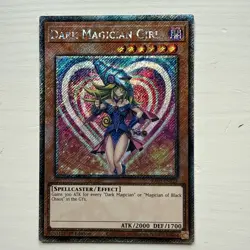 Dark Magician Girl Alt Art (MVP1) Platinum Secret Rare - RA03-EN123- Yu-Gi-Oh - Image 1