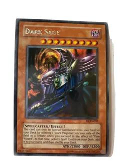 Yu-Gi-Oh Dark Sage Secret Rare Dawn of Destiny Xbox Promo DOD-002 - Image 1