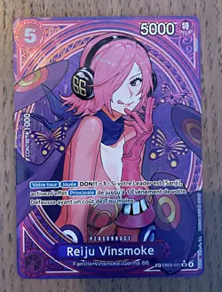 One Piece Card Game – Vinsmoke Reiju EB03-031 SP (Special Parallel) - Image 1