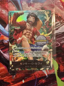 MONKEY D. LUFFY ST13-003 L Southeast Asia Champion Championship 2023 EXCLUSIVE P - Image 1