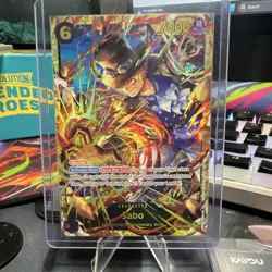 One Piece TCG Sabo OP13-120 SEC - Image 1