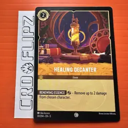Healing Decanter - 30/204 - Disney Lorcana TCG Shimmering Skies (2024) - NM - Image 1