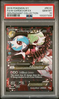PSA 10 M GARDEVOIR EX RC31/RC32 | Generations Radiant XY Full ArtPokemon Card - Image 1