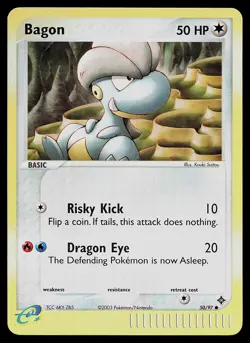Pokemon Card - Bagon Dragon 50/97 Common Reverse Holo - Image 1