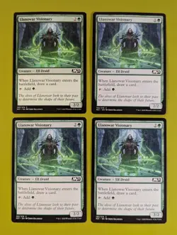 Llanowar Visionary x4 Core Set 2021 M21 4x Payset Magic the Gathering MTG - Image 1