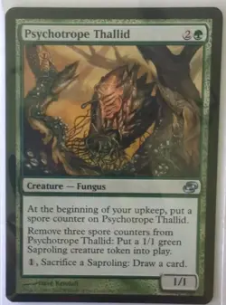 MtG Planar Chaos Psychotrope Thallid #137 NM - Image 1