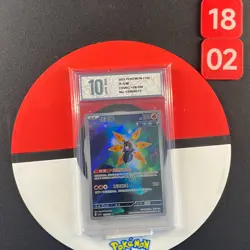 2025 Pokemon TCG S-Chinese Scarlet & Violet CSv6C 129/128 AR Iron Moth Grade10 - Image 1