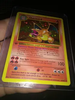 Charizard First Edition 1999 Holo Rare Card No Grade NM or VG MT Pokemon - Image 1