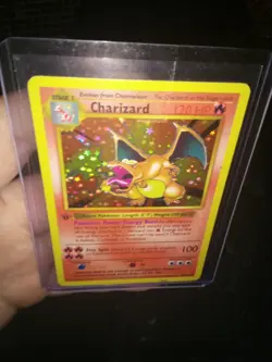 Charizard First Edition 1999 Holo Rare Card No Grade NM or VG MT Pokemon - Image 2