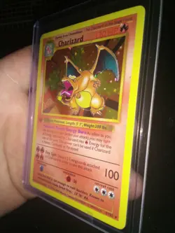 Charizard First Edition 1999 Holo Rare Card No Grade NM or VG MT Pokemon - Image 3