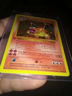 Charizard First Edition 1999 Holo Rare Card No Grade NM or VG MT Pokemon - Image 4