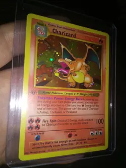 Charizard First Edition 1999 Holo Rare Card No Grade NM or VG MT Pokemon - Image 5