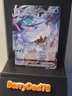 Ice Rider Calyrex VMAX TG15/TG30 Astral Radiance Trainer Gallery Pokemon TCG NM - Image 1