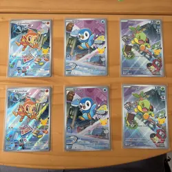 Pokemon 2026 First Partner Illustration Collection Series 1 Promos Set 40-42 - Image 1