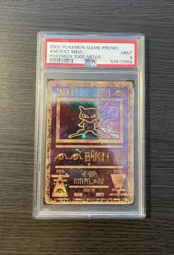 Pokemon Ancient Mew 2000 Movie Promo PSA 9 MINT - Image 1