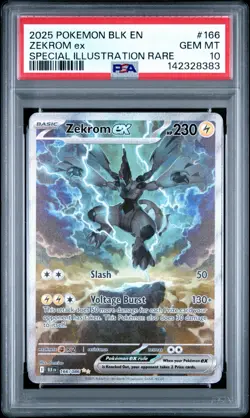 Pokemon TCG Zekrom ex 166/086 Black Bolt PSA 10 Gem Mint ENGLISH - Image 3