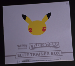 Pokemon 25th Anniversary Celebrations Elite Trainer Box ETB New Factory Sealed~ - Image 1
