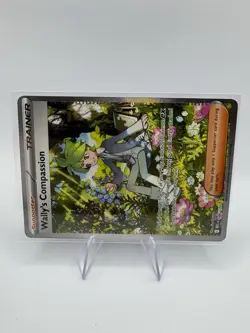 Pokemon TCG Wally's Compassion 186/132 Me01: Mega Evolution Holo NM Pack Fresh - Image 2