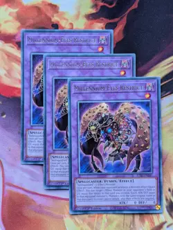 Yu-Gi-Oh TCG: Millenium Eyes Restrict - JUSH-EN047 1st Ed - Rare 3 Card Playset - Image 1