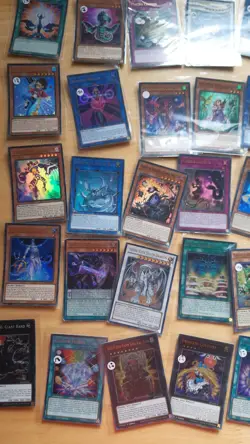 AROUND 400 YUGIOH TCG CARDS MONSTERS, TRAPS, SPELL, RARE, SUPER, ULTRA RARE - Image 3