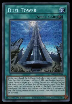 Yugioh Duel Tower MP22-EN269 1st Edition Prismatic Secret Rare NM - Image 1