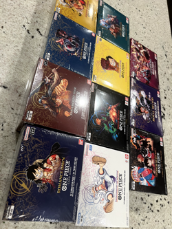 One Piece Set Bundle - English Booster Boxes Sealed - OP1 (White bottom) - OP11 - Image 2