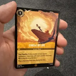 Circle of Life 26/204 Fabled LEGENDARY, Lion King, Lorcana - Image 2